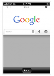 Google Search Application