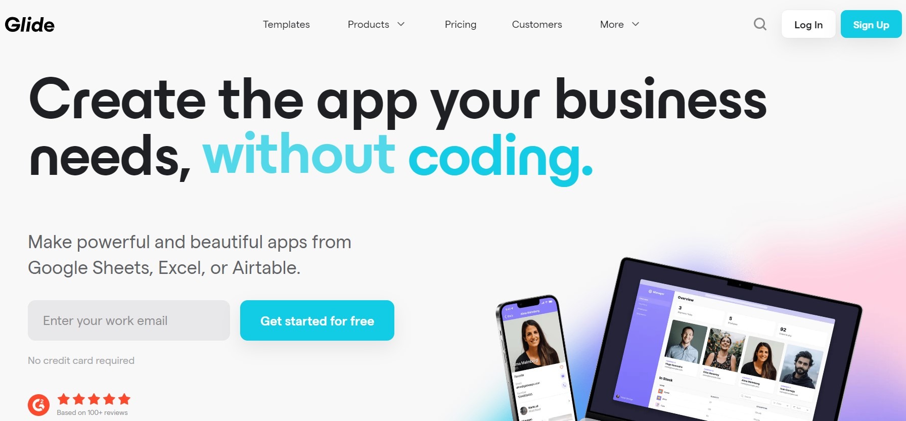 Glide Apps Review Create Apps Without Code Wow Techy