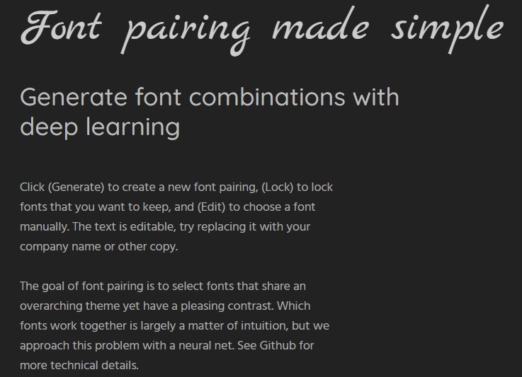 generate fonts with fontjoy