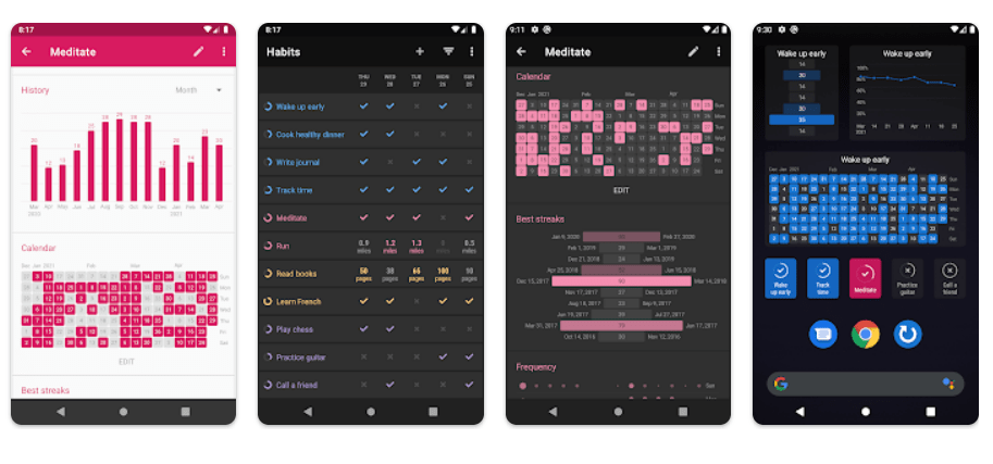 productivity apps android loop habit tracker